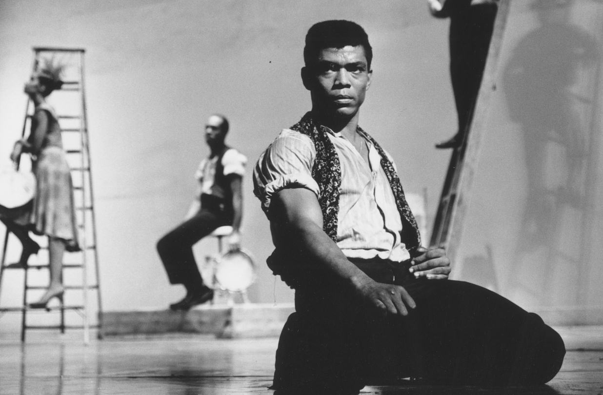 Alvin Ailey performing. As seen in Ailey directed by Jamila Wignot. Photo credit_ Jack Mitchell Alvin Ailey Dance Foundation Inc. and Smithsonian Institution All